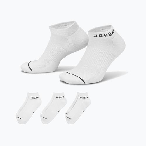 Ponožky Jordan Everyday No-Show 3 páry white/black