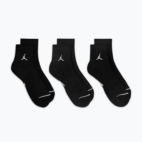 Ponožky Jordan Everyday Ankle 3 páry černá/bílá