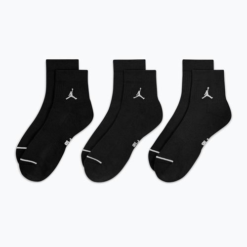 Ponožky Jordan Everyday Ankle 3 páry černá/bílá