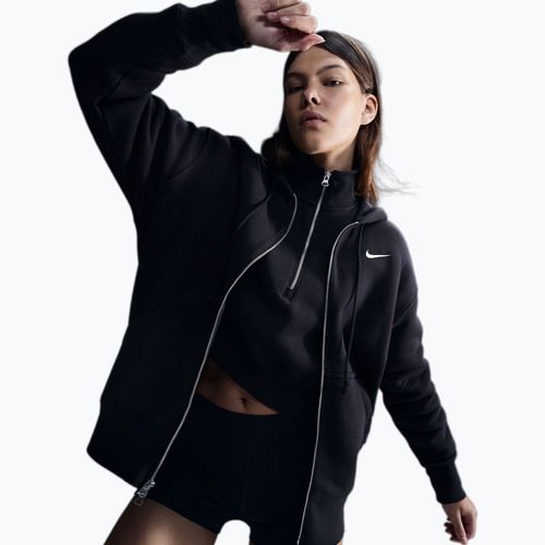 Dámská mikina Nike Sportswear Phoenix Fleece black/sail