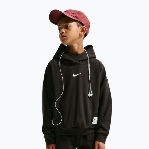 Dětská mikina Nike Pro Dri-Fit Pullover Hoodie black/white