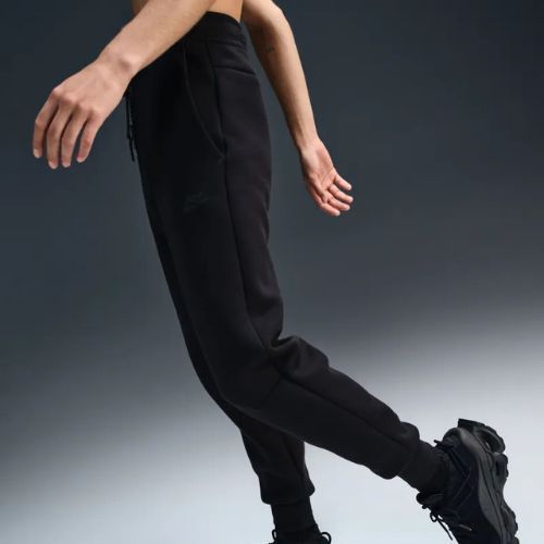 Dámské kalhoty Nike Sportswear Tech Fleece Mid-Rise black/black
