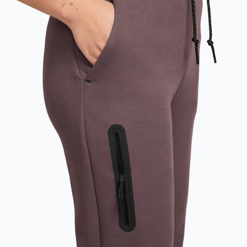 Dámské kalhoty Nike Sportswear Tech Fleece Mid-Rise tattoo/black