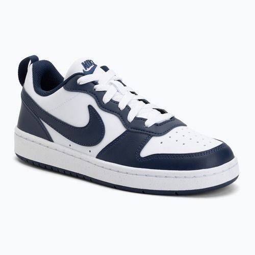Boty Nike Court Borough Low Next Bloom white/white/midnight navy