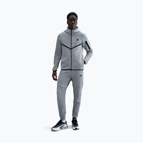 Pánské kalhoty Nike Tech Joggers dark grey heather/black