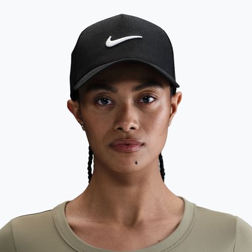 Pánská kšiltovka Nike Rise Structured Trucker black/black/white