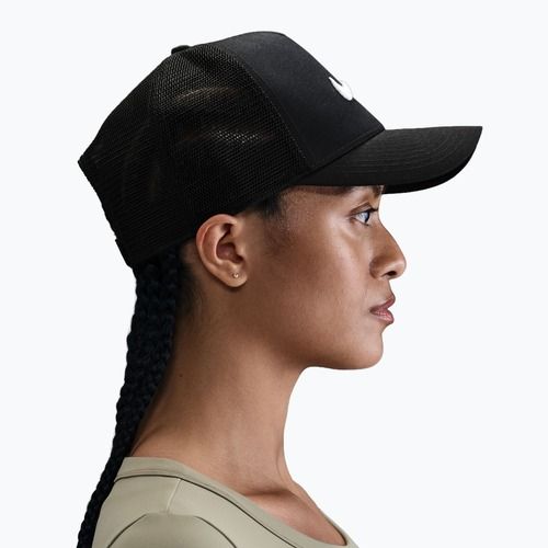 Pánská kšiltovka Nike Rise Structured Trucker black/black/white