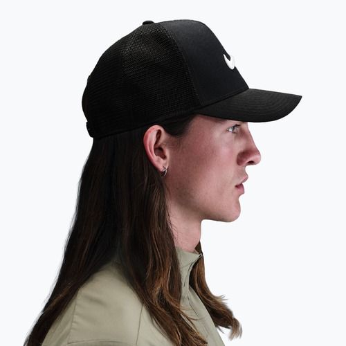 Pánská kšiltovka Nike Rise Structured Trucker black/black/white