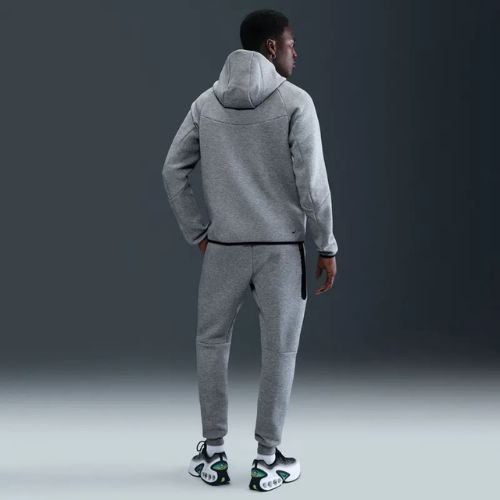 Pánská mikina Nike Tech Windrunner Full Zip cave dark grey heather/black