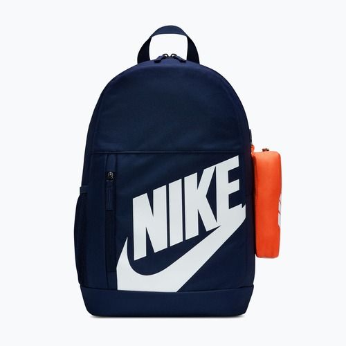 Dětský městský batoh Nike Elemental Shoebox 20 l midnight navy/orange/white