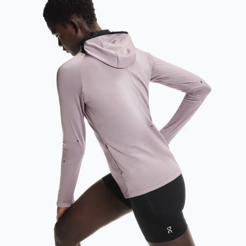 Dámská běžecká mikina On Climate Zip Hoodie heron