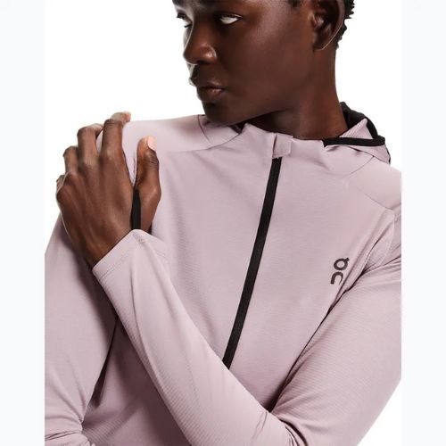 Dámská běžecká mikina On Climate Zip Hoodie heron