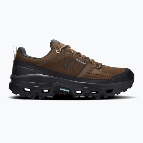 Pánská obuv On Cloudrock Low Waterproof earth/black