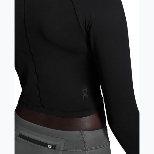 Dámské tréninkové tričko Longsleeve On Running Studio Long-T Crop black