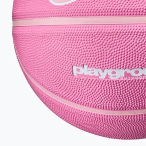 Basketbalový míč Nike Everyday Playground 8P Deflated playful pink/pink foam/white/pink foam velikost 6