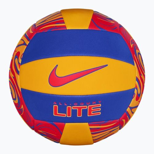 Volejbalový míč Nike All Court Lite Volleyball laser orange/hyper royal/bright crimson velikost 5