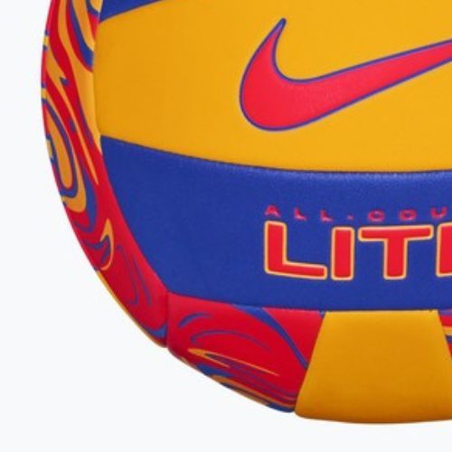 Volejbalový míč Nike All Court Lite Volleyball laser orange/hyper royal/bright crimson velikost 5