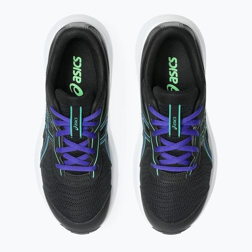 Dětské běžecké boty ASICS Contend 9 GS black/vital green