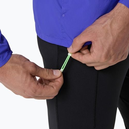 Pánské běžecké tílko ASICS Road All Over Print Singlet cobalt burst/illuminate green