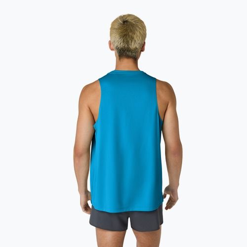 Pánské běžecké tričko ASICS Core Singlet Aegean Blue