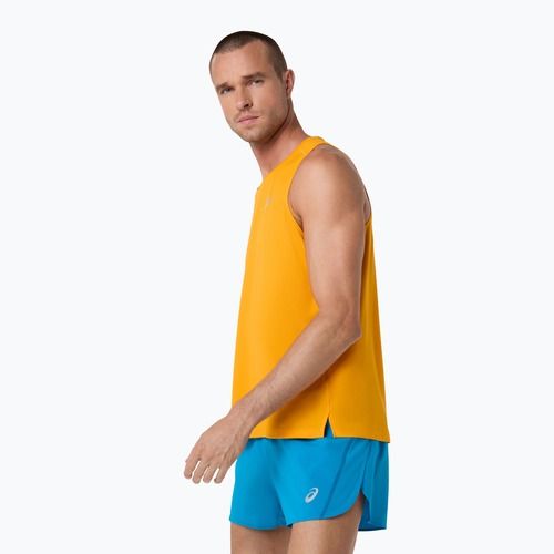 Pánské běžecké tričko ASICS Core Singlet golden yellow