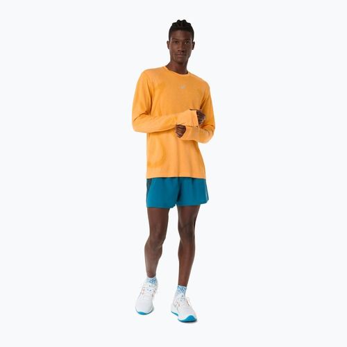 Pánské běžecké triko Longsleeve ASICS Road Seamless LS yamabuki yellow