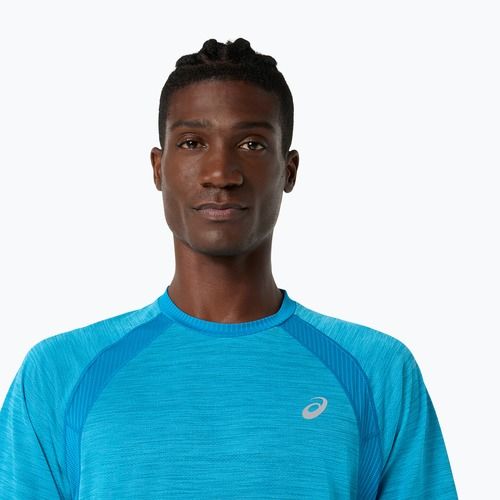Pánské běžecké tričko ASICS Road Aegean Blue