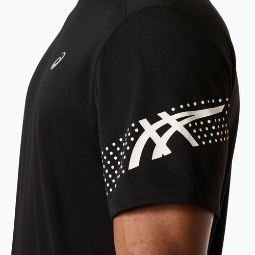 Pánské běžecké tričko ASICS Icon SS performance black/cream