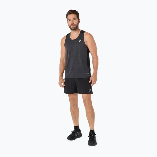 Pánské běžecké tričko ASICS Road Singlet performance black