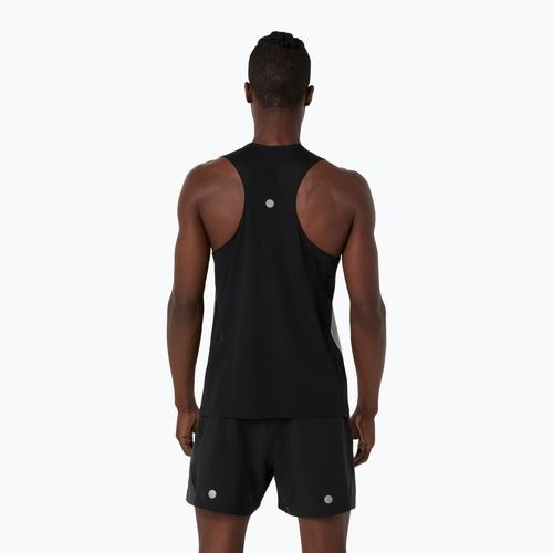 Pánské běžecké tílko ASICS Road Fade Singlet performance black/cream