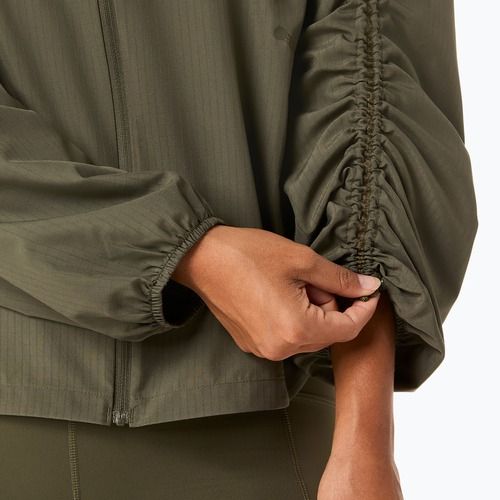 Dámská běžecká bunda ASICS Nagino Run Adjustable dark olive