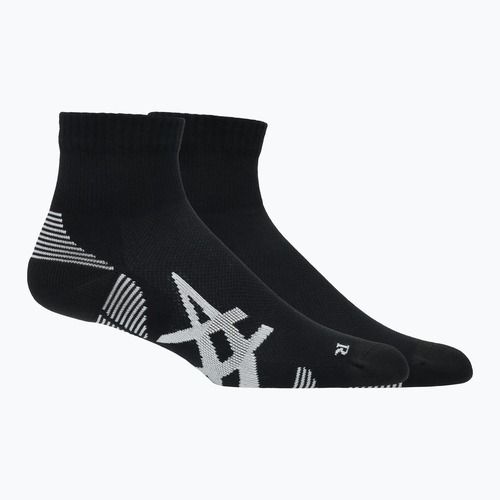 Ponožky ASICS Cushioned Quarter 2 páry performance black
