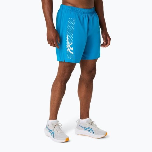 Pánské běžecké šortky ASICS Icon 7IN Aegean Blue/Cream