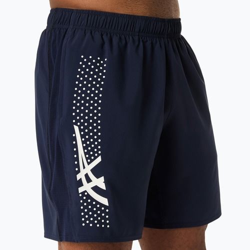 Pánské běžecké šortky ASICS Icon 7IN midnight/cream