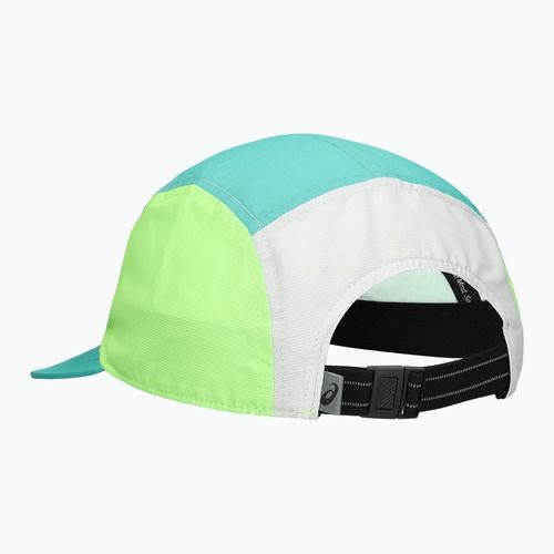 Kšiltovka ASICS Performance Running 5 panel aurora green/cream