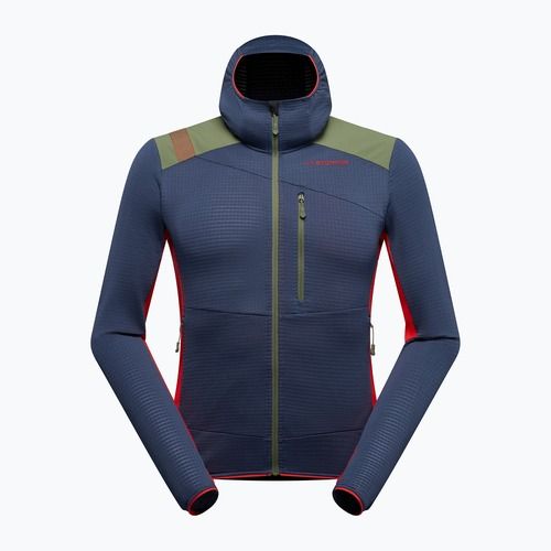 Pánská fleecová mikina La Sportiva Aequilibrium Thermal Hoody night sky/mountain red