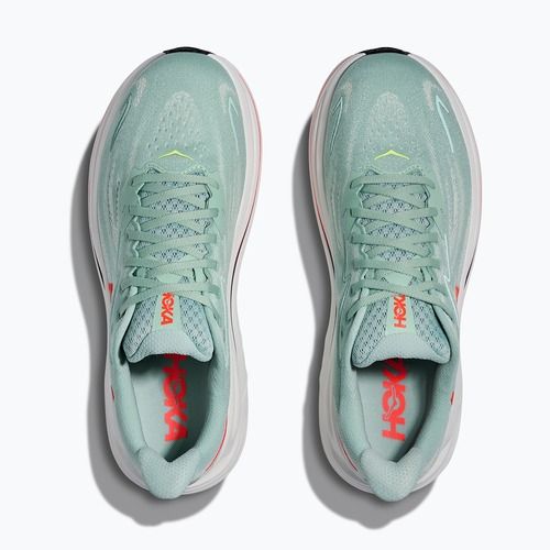 Pánské běžecké boty HOKA Clifton 10 Wide sage/neon flame