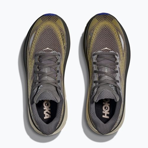 Pánské běžecké botyHOKA Clifton 9 GTX gravel/eggshell