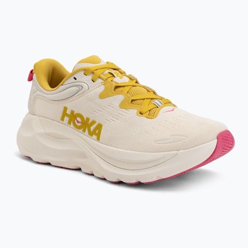 Dámské běžecké boty Hoka Gaviota 6 birch/yellow gold