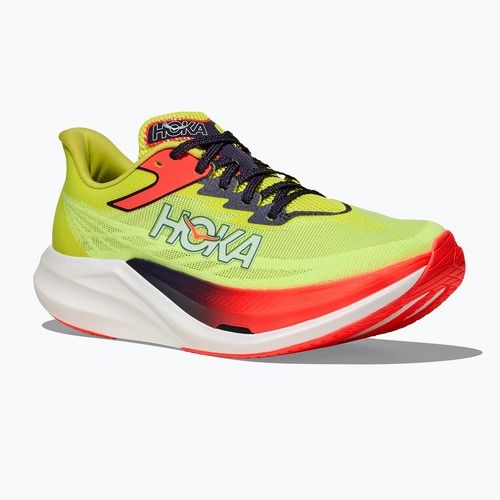 Běžecké boty HOKA Rocket X 3 neon yuzu/squid ink