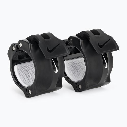 Svorky na činku Nike Strength Barbell Collars 2 pcs. black/white