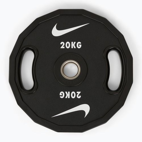 Olympijské bumperové závaží Nike Strength Pro Urethane Plates 20 kg black/white