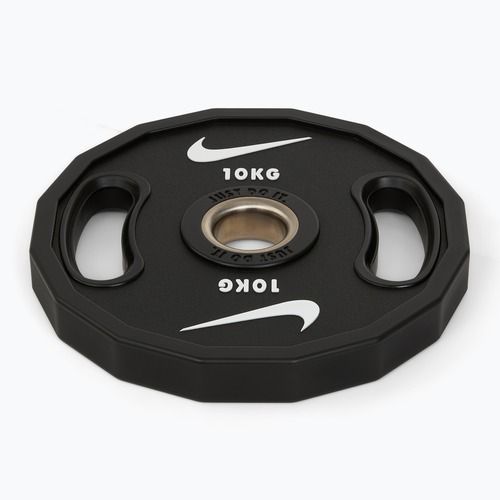 Olympijské bumperové závaží Nike Strength Pro Urethane Plates 10 kg black/white