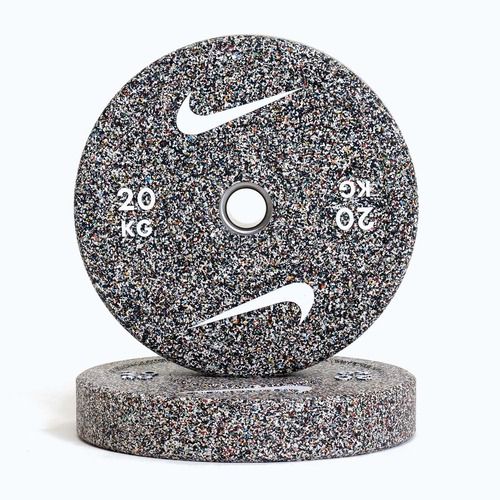 Olympijské bumperové závaží Nike Strength Grind Bumper Plates 20 kg anthracite