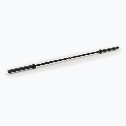 Rovná osa Nike Strength Chrome Barbell black chrome swoosh