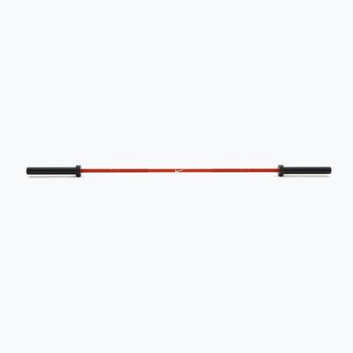Rovná osa Nike Strength Coated Premium Barbell orange swoosh