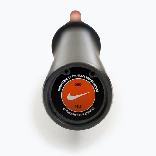 Rovná osa Nike Strength Coated Premium Barbell orange swoosh