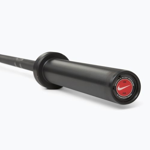 Rovná osa Nike Strength Coated Premium Barbell black just do it