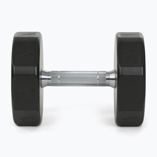 Chromovaná činka Nike Strength Pro Urethane Dumbbell 16 kg black/white