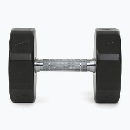 Chromovaná činka Nike Strength Pro Urethane Dumbbell 18 kg black/white
